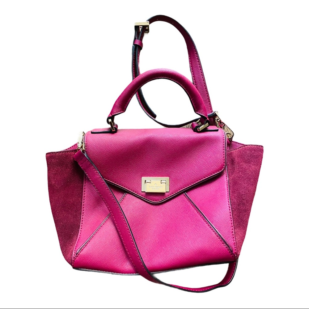 Kate Spade NY Wesley Place Suede Laurel Handbag